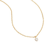 By Charlotte Sweet Droplet Diamond Necklace in 14K Gold