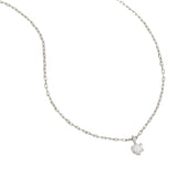 By Charlotte Sweet Droplet Diamond Necklace in 14K White Gold