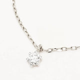 By Charlotte Sweet Droplet Diamond Necklace in 14K White Gold