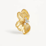 By Charlotte Serene Lotus Statement Earrings in 18K Gold Plated