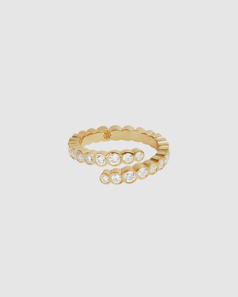 By Charlotte Endless Tides Ring in 18K Gold Vermeil