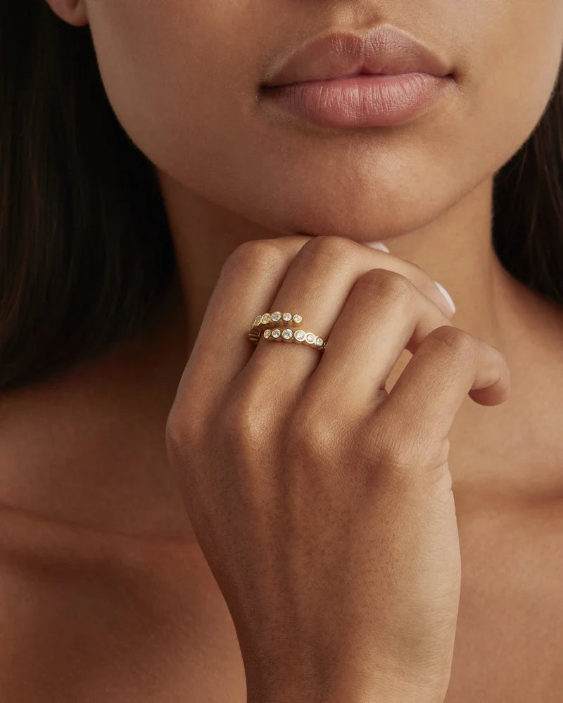 By Charlotte Endless Tides Ring in 18K Gold Vermeil