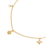 By Charlotte Live in Peace Choker in 18K Gold Vermeil