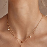 By Charlotte Live in Peace Choker in 18K Gold Vermeil
