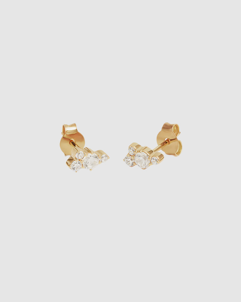 By Charlotte Mist Stud Earrings in 18K Gold Earrings