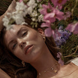 By Charlotte No Rain, No Flowers Choker in 18K Gold Vermeil