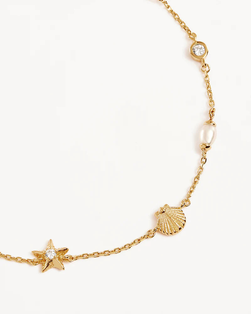 By Charlotte Ocean Dreaming Bracelet in 18K Gold Vermeil