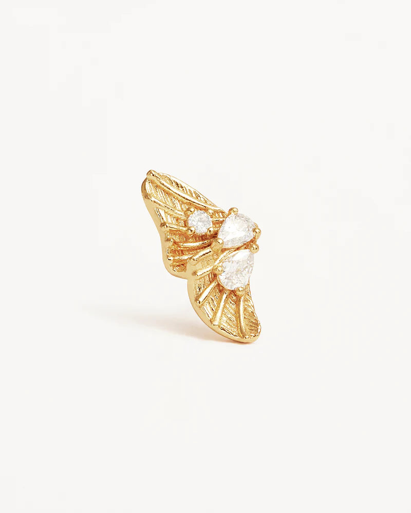 By Charlotte Ocean Whisper Stud Earrings in 18K Gold Vermeil