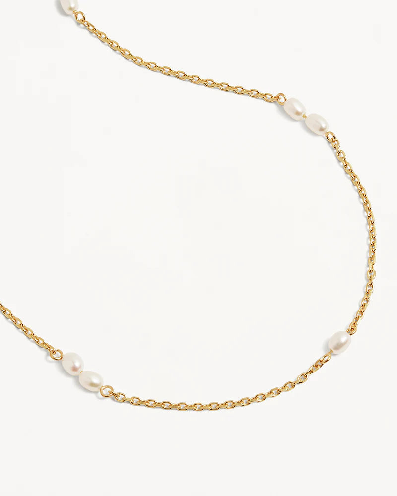 By Charlotte Serene Dreams Pearl Choker in 18K Gold Vermeil