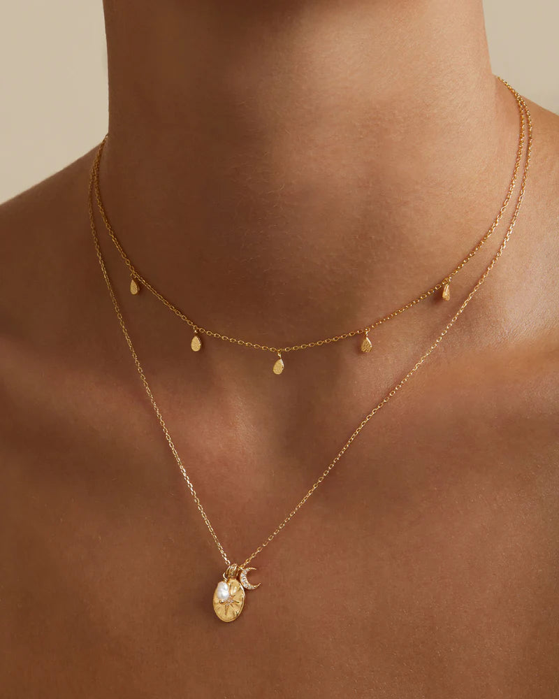 By Charlotte Grace Choker in 18K Gold Vermeil