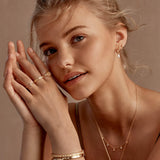 By Charlotte Live In Love Bangle in 18K Gold Vermeil