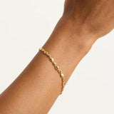 By Charlotte Gold Path to Harmony Bracelet in 18K Gold Vermeil
