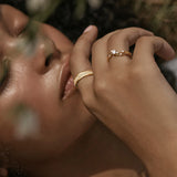 By Charlotte Begin Again Band Ring in 18K Gold Vermeil