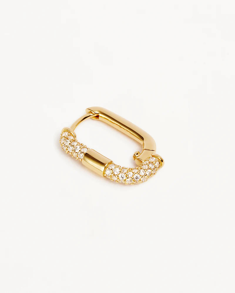 By Charlotte Unlock Your Potential Hoops in 18K Gold Vermeil