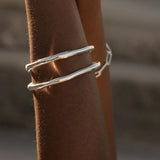 By Charlotte Lover Cuff in Silver