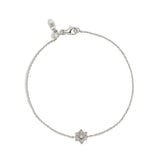 By Charlotte Bloom Within Lotus Bracelet in Silver