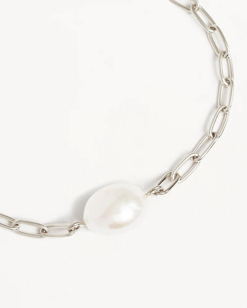 By Charlotte Breathe Pearl Bracelet in Sterling Silver