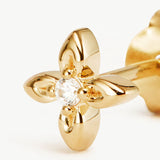 By Charlotte Live in Light Stud Earrings in 18K Gold Vermeil