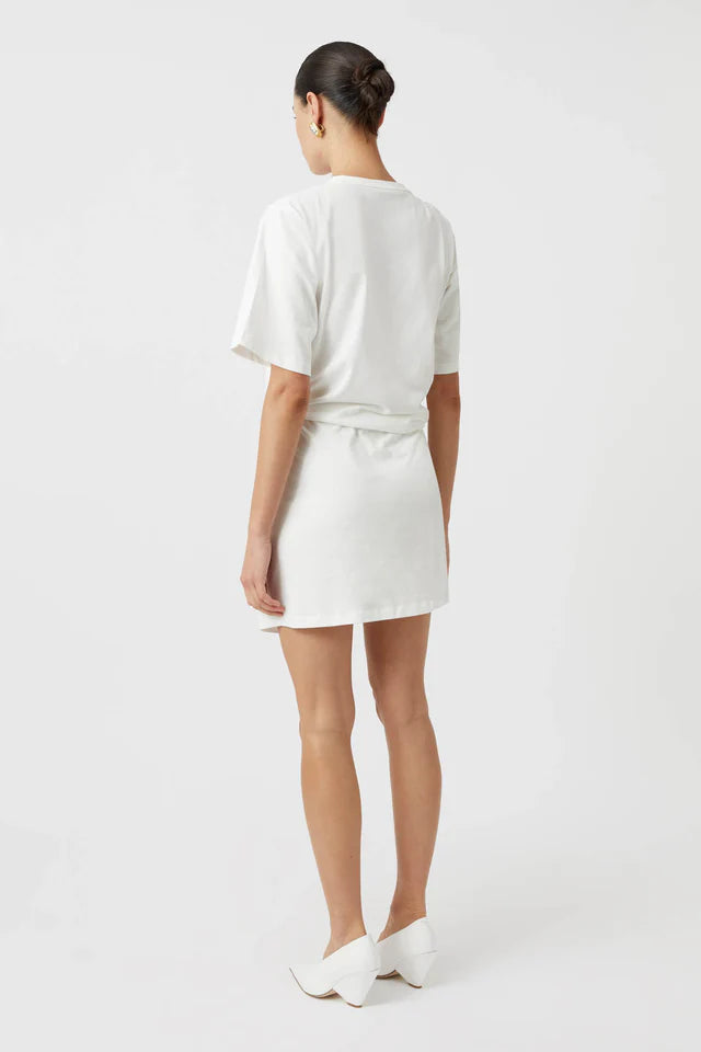 Camilla and Marc Anani Tee Dress in Soft White