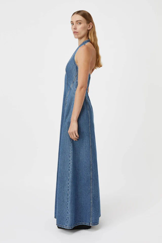 Camilla and Marc Cascadia Denim Dress in Classic Blue