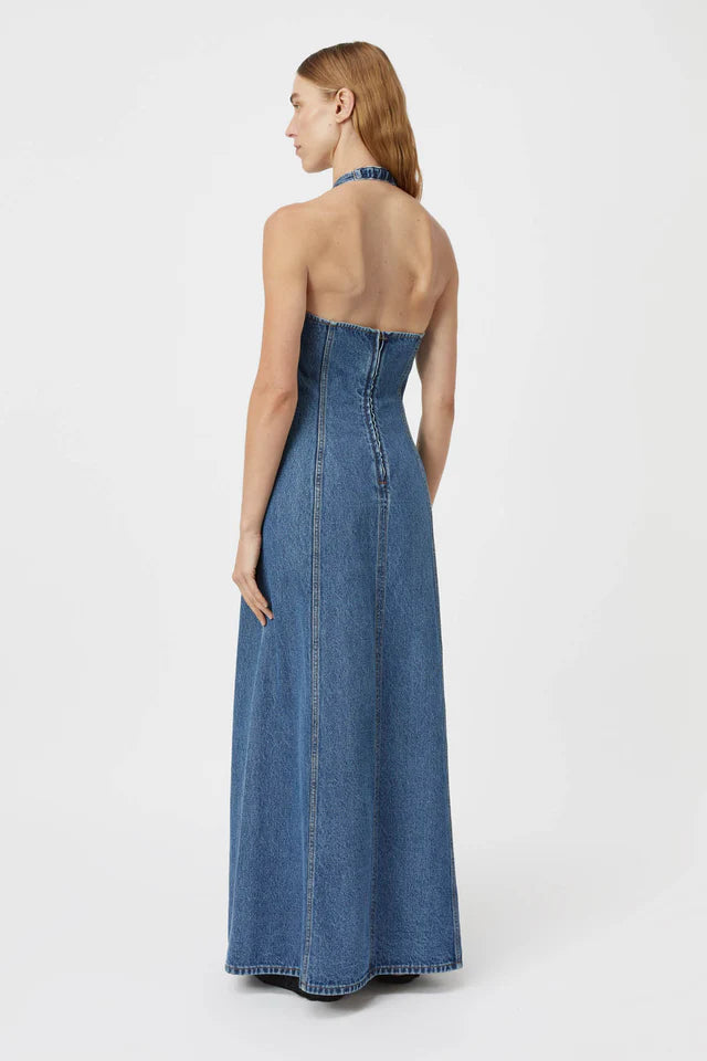 Camilla and Marc Cascadia Denim Dress in Classic Blue