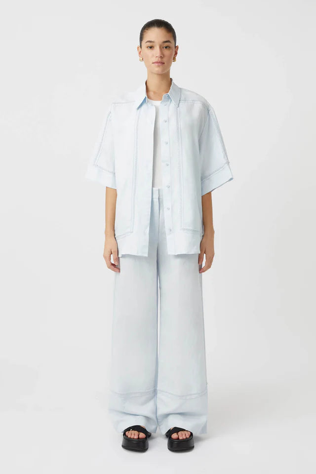 Camilla and Marc Fortuna Shirt in Ice Blue