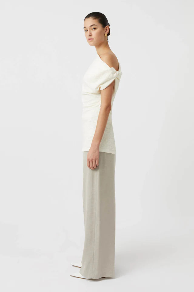 Camilla and Marc Realm Twisted Top in Cream