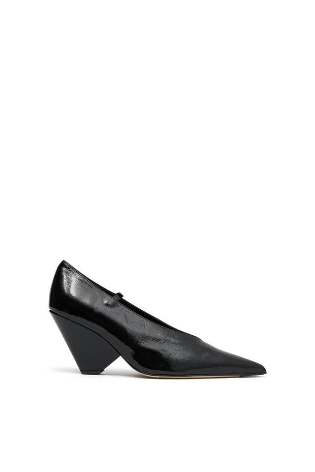 Camilla and Marc Rhys Patent Pump in Black