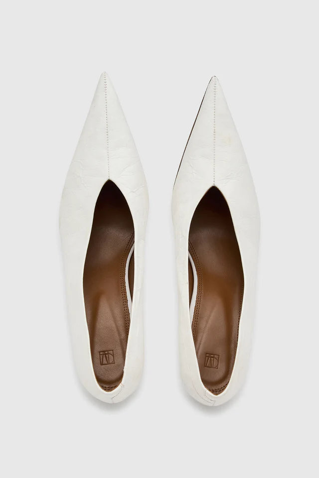 Camilla and Marc Rhys Pump in White