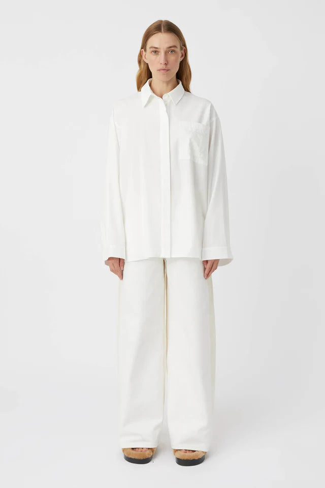 Camilla and Marc Winslow Shirt in Soft White