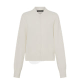 Camilla and Marc Amedeo Knit Jacket in Cream