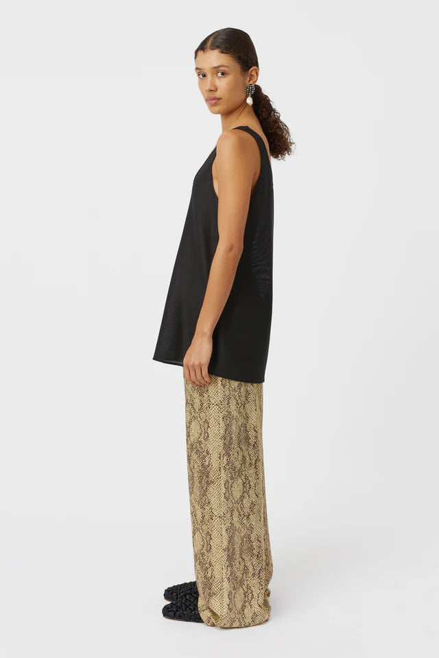 Camilla and Marc Barbican Pant in Snake Print