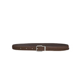 Camilla and Marc Blake Pony Belt in Chocolate and Silver