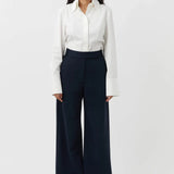 Camilla and Marc Bostan Tailored Pant in Navy