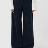 Camilla and Marc Bostan Tailored Pant in Navy