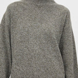 Camilla and Marc Breccia Knit Sweater in Khaki Twill