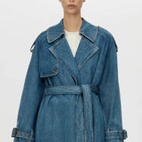 Camilla and Marc Calyx Denim Coat in Classic Blue