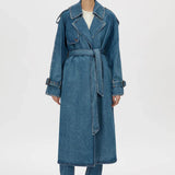 Camilla and Marc Calyx Denim Coat in Classic Blue