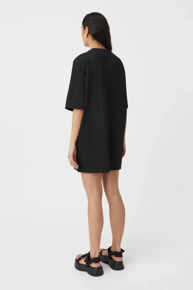 Camilla and Marc Caterina Applique Tee Dress in Black