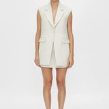 Camilla and Marc Corbett Vest in Stone