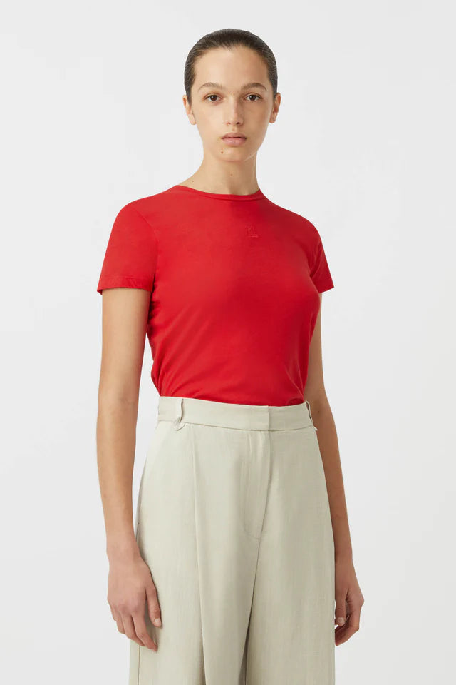 Camilla and Marc Delmar Tee in Poppy Red