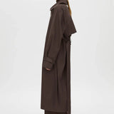 Camilla and Marc Dia Car Coat in Bitter Chocolate