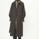 Camilla and Marc Dia Car Coat in Bitter Chocolate