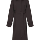 Camilla and Marc Dia Car Coat in Bitter Chocolate