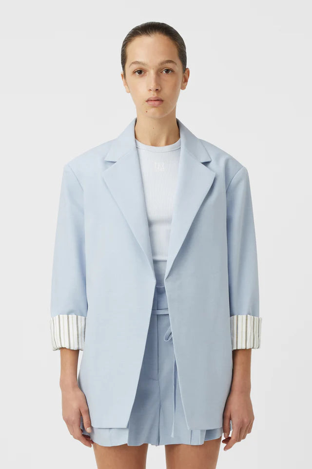 Camilla and Marc Elliot Blazer in Blue Haze