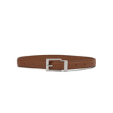 Camilla and Marc Lloyd Leather Belt in Tan and Silver