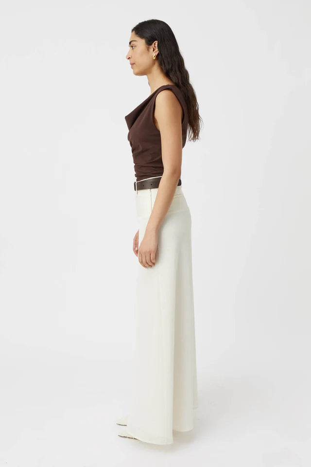 Camilla and Marc Mara Top in Chestnut