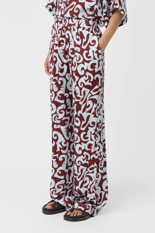 Camilla and Marc Medici Pant in Medici Print