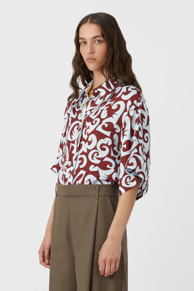 Camilla and Marc Medici Shirt in Medici Print