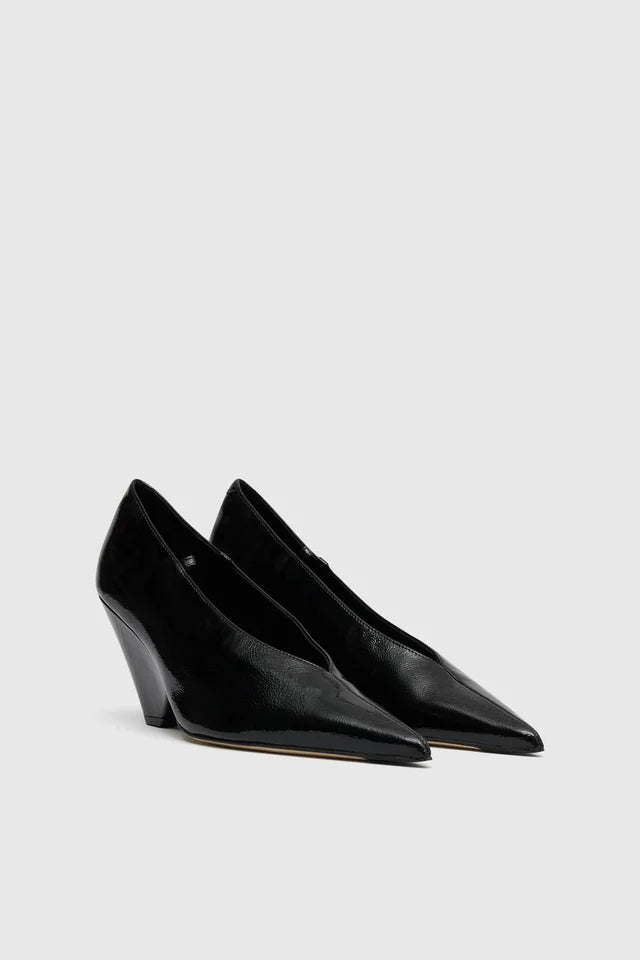 Camilla and Marc Rhys Patent Pump in Black